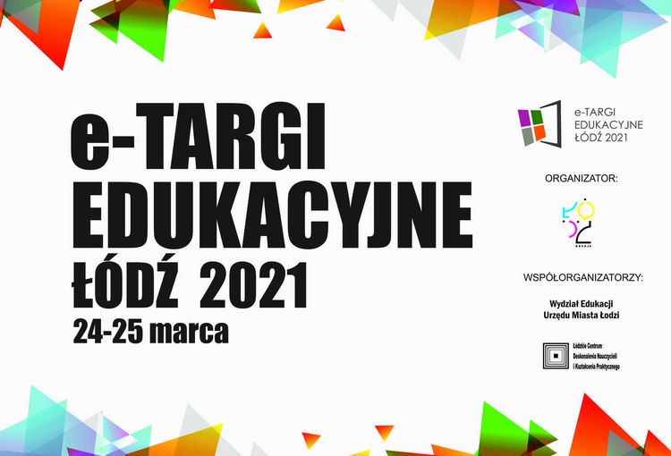 Logo e-targów edukacyjnych Łódź 2021